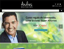 Tablet Screenshot of andresgutierrez.com